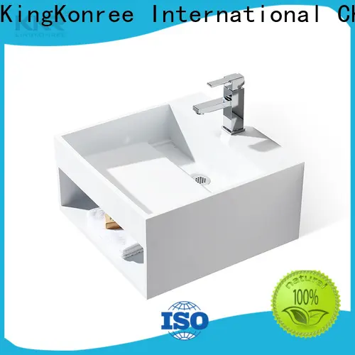KingKonree wall hung bathroom basins customized for toilet 1