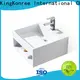 KingKonree wall hung bathroom basins customized for toilet 1