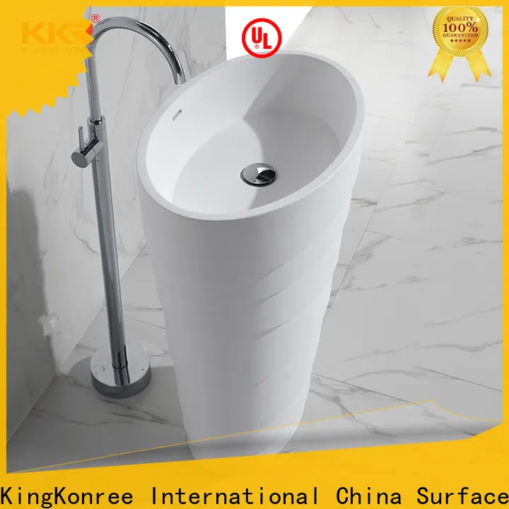 KingKonree professional bathroom sink stand factory price for motel 1