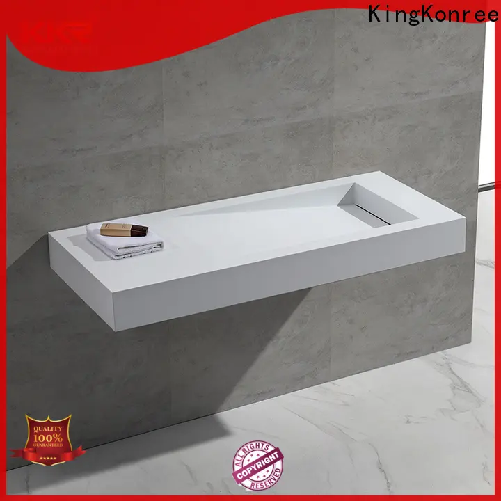KingKonree modern wall hung basin design for home 1