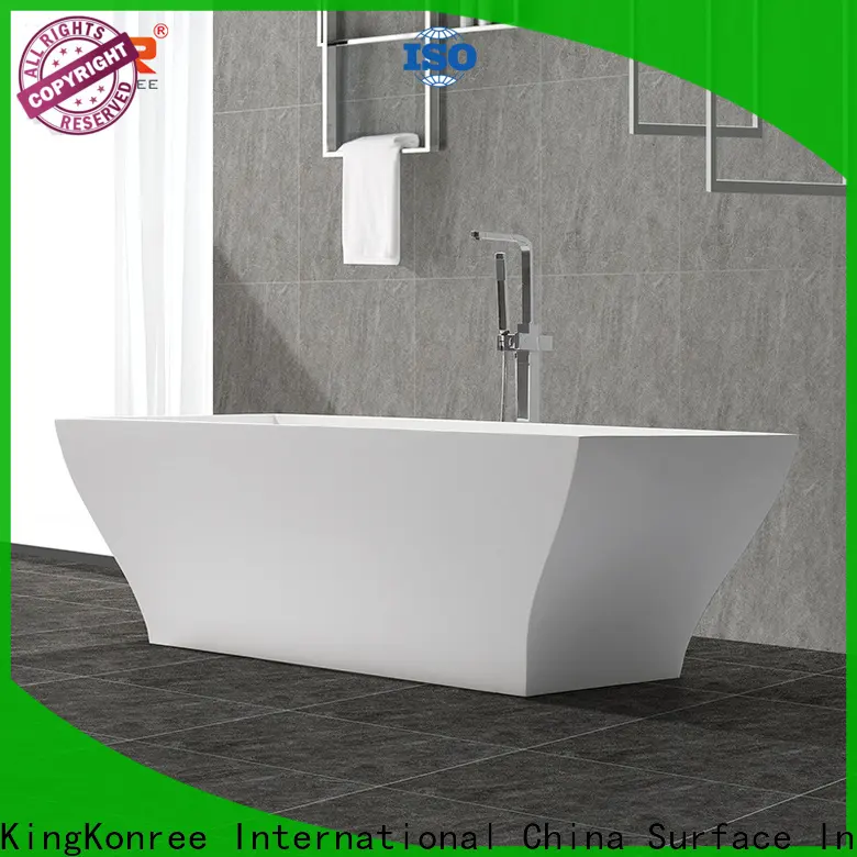 KingKonree freestanding soaking bathtub custom for family decoration1 1