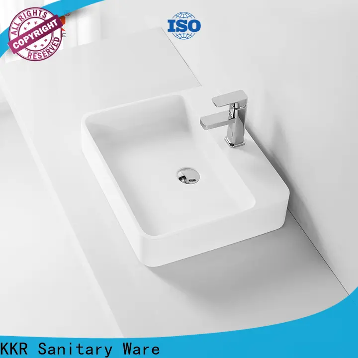 KingKonree durable above counter vessel sink supplier for hotel 1
