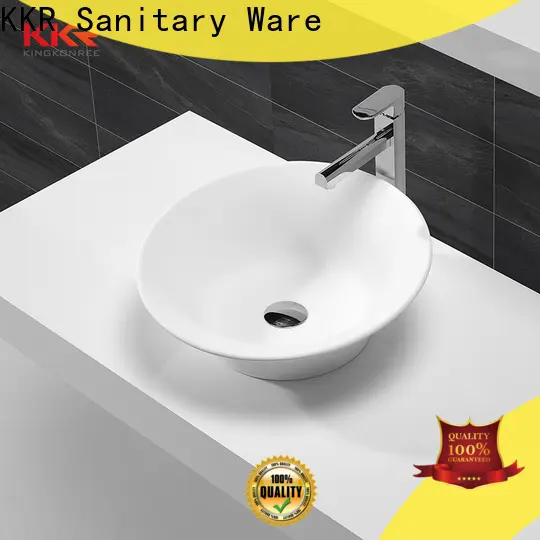 KingKonree above counter vessel sink design for hotel 1