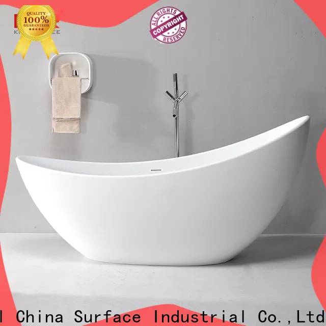 KingKonree acrylic freestanding bathtub free design for bathroom 1