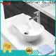 elegant above counter vessel sink customized for hotel 1