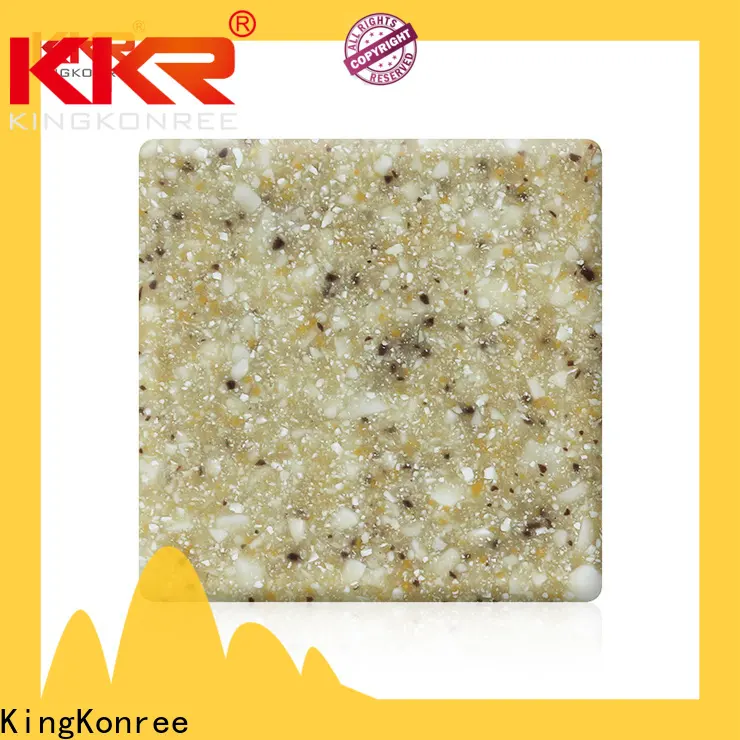 KingKonree types of solid surface countertops supplier for hotel 1