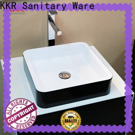 KingKonree top mount bathroom sink manufacturer for hotel 1