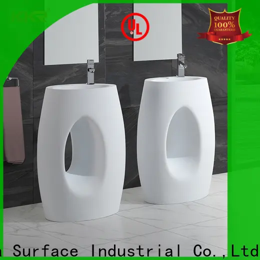 KingKonree freestanding basin customized for motel 1