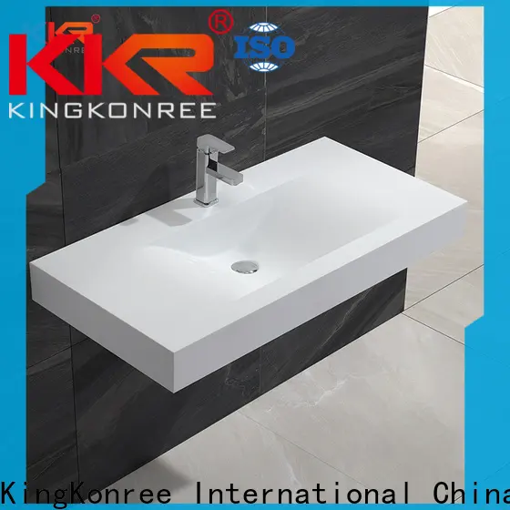 washing wall hung basin customized for bathroom 1