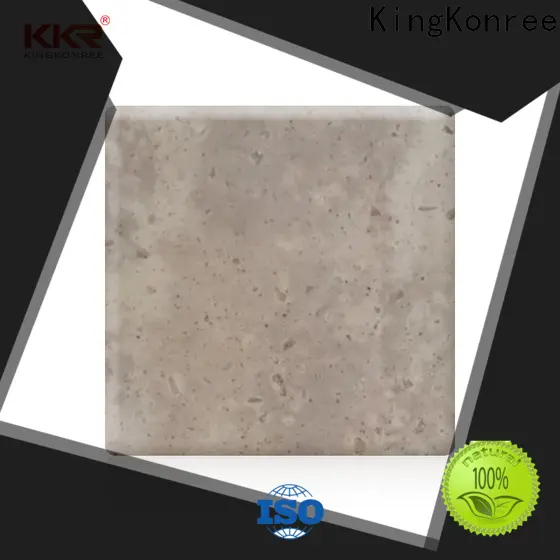 KingKonree black solid surface sheets for sale supplier for indoors 1