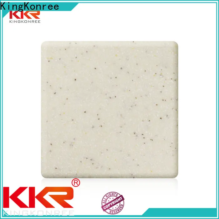 KingKonree thick solid surface material supplier for hotel 1