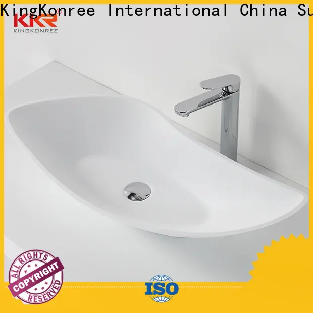 KingKonree bathroom countertops and sinks supplier for hotel 1