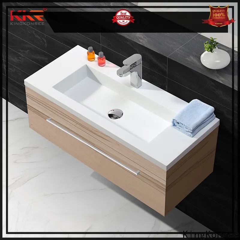 KingKonree elegant toilet wash basin customized for hotel 1