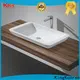 KingKonree kkr1310 above counter vessel sink supplier for hotel 1