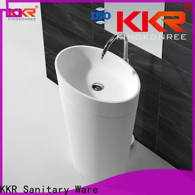 rectangle floor standing basin supplier for hotel 1