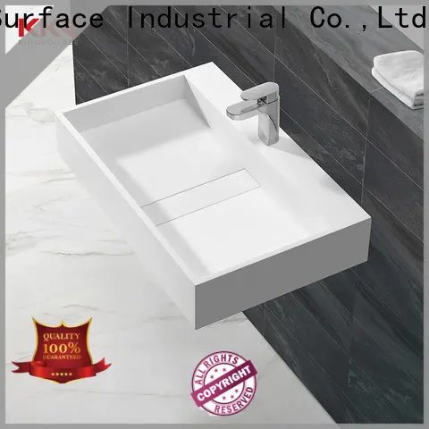 KingKonree unique small wall hung basin manufacturer for toilet 1