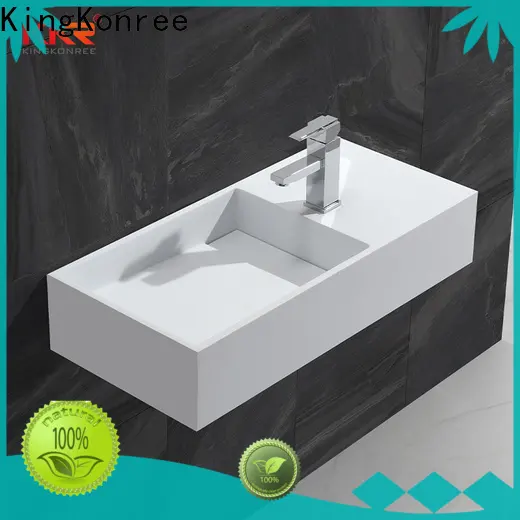 KingKonree wall hung wash basin manufacturer for home 1