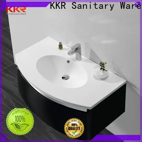 KingKonree round solid surface sink manufacturer 1