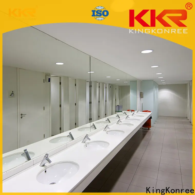 KingKonree custom vanity tops latest design for bathroom 1