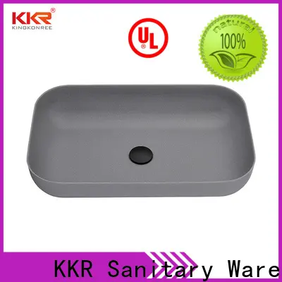 KingKonree small countertop basin customized for hotel 1