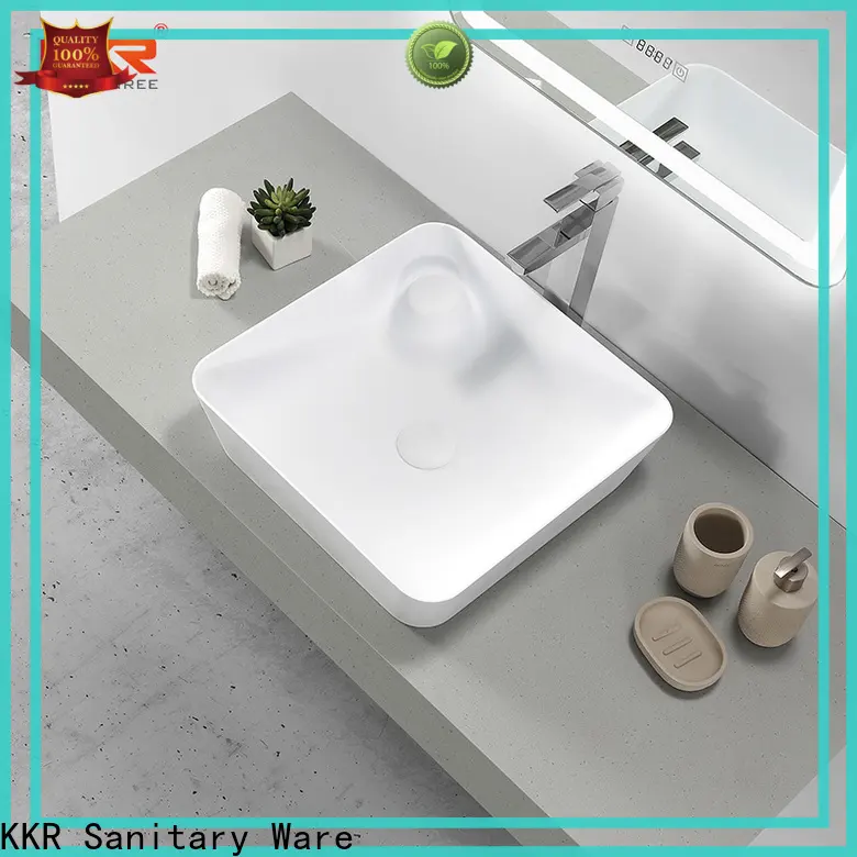 KingKonree above counter sink bowl cheap sample for hotel1 1