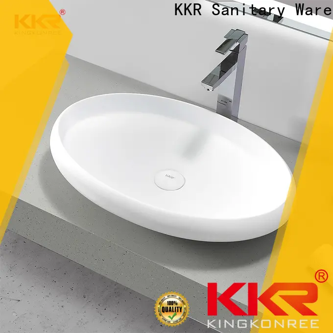 KingKonree top mount bathroom sink at discount for restaurant 1