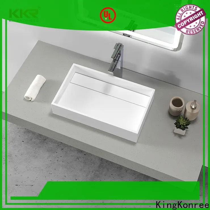 elegant above counter vanity basin supplier for home 1