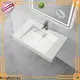 rectangle wall hung cloakroom basin design for hotel 1