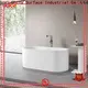 black solid surface bathtub at discount for bathroom 1