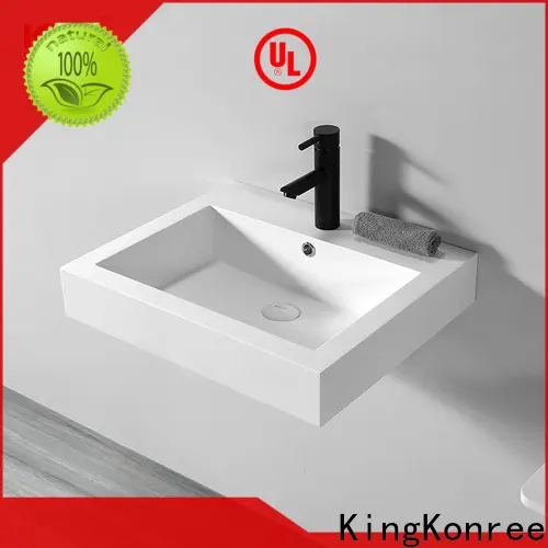KingKonree 1400mm wall basin customized for hotel 1
