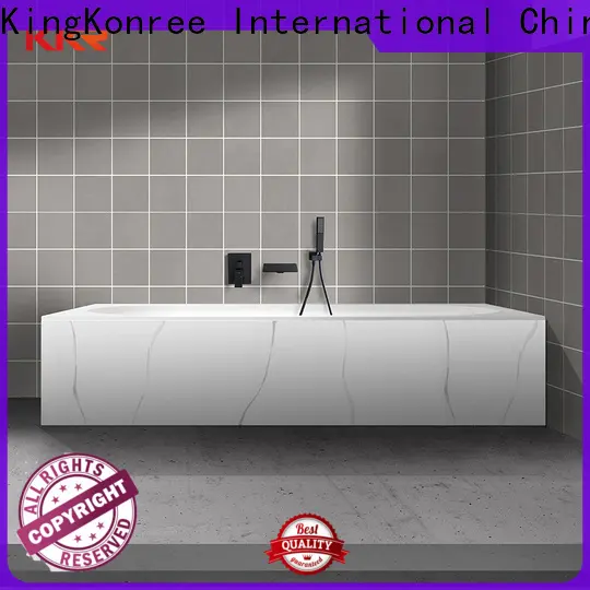 KingKonree quality rectangular freestanding bathtub at discount for bathroom 1