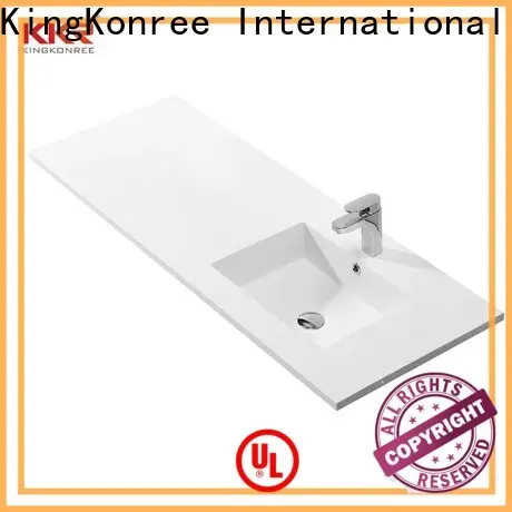 KingKonree wooden ctm bathroom basin cabinets design for toilet 1