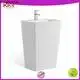 KingKonree professional pedestal wash basin design for motel 1