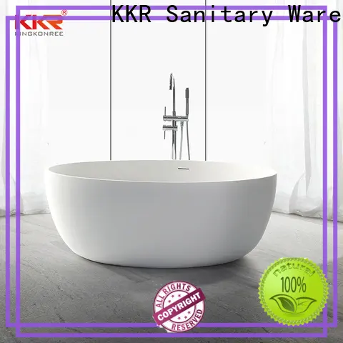 KingKonree standard small stand alone bathtub ODM for hotel 1
