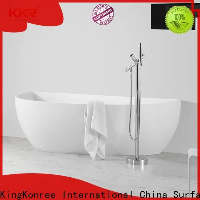 KingKonree finish contemporary freestanding bath supplier for hotel 1