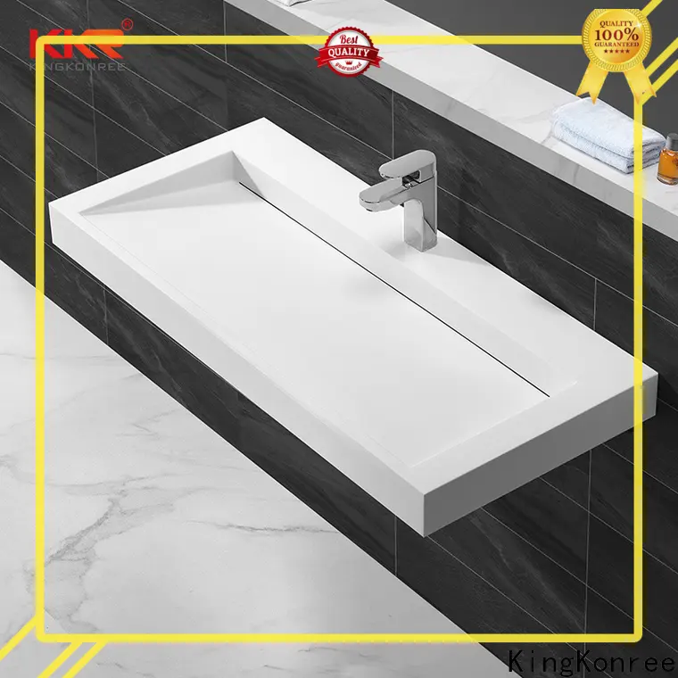 KingKonree wall mounted wash basin supplier for home 1
