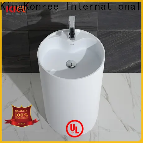 rectangle freestanding bathroom basin factory price for motel 1