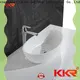 elegant top mount bathroom sink design for home 1