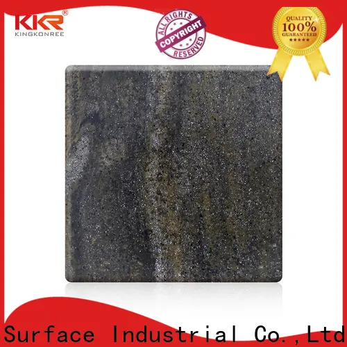 black solid surface sheets series for hotel 1