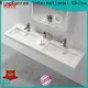 KingKonree wall hung vanity basin supplier for hotel 1