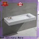 rectangle wall hung wash basin supplier for toilet 1