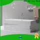 KingKonree white large freestanding bath ODM for hotel 1