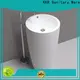 KingKonree freestanding pedestal sink customized for motel1 1