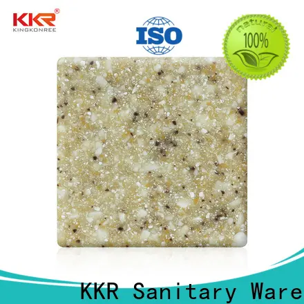 KingKonree acyrlic modified acrylic solid surface design for restaurant 1