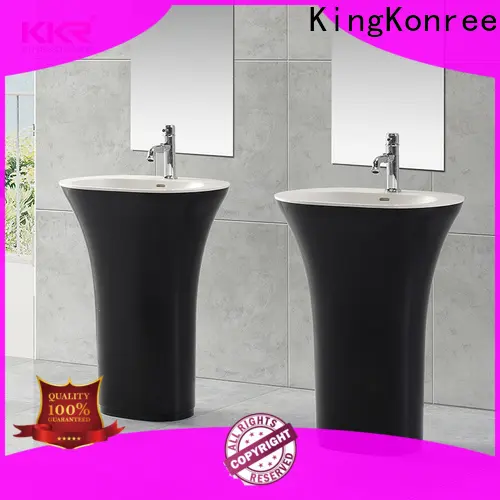 sturdy free standing wash basin manufacturer for hotel 1