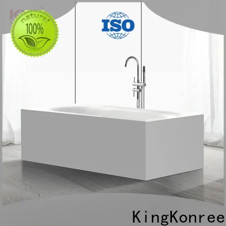 KingKonree stone resin bath at discount for hotel 1