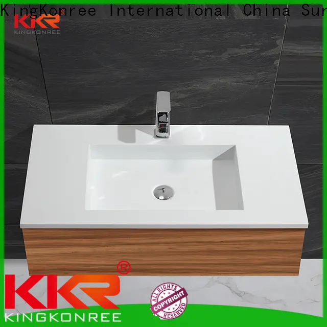 KingKonree cabinet basin manufacturer for motel 1
