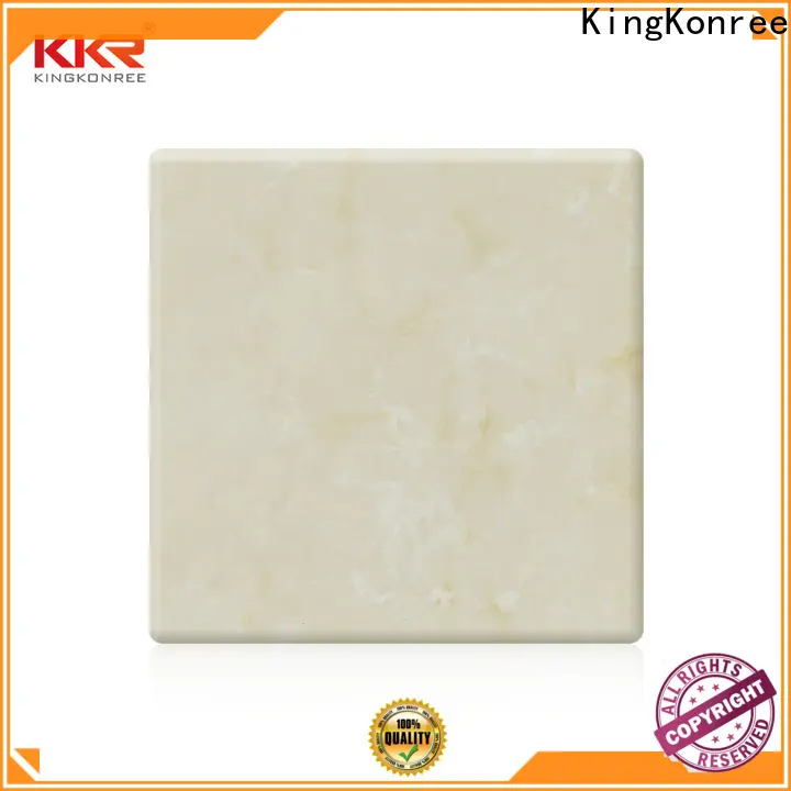 KingKonree hot selling solid surface sheets manufacturer for indoors 1