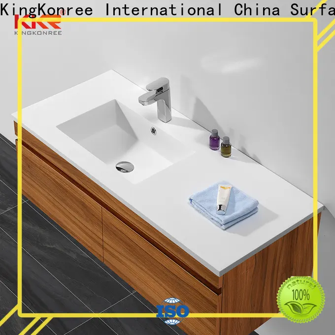 small wall hung basin cabinet manufacturer for bathroom 1