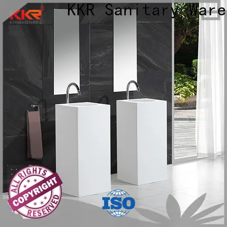 KingKonree stand alone bathroom sink factory price for bathroom 1